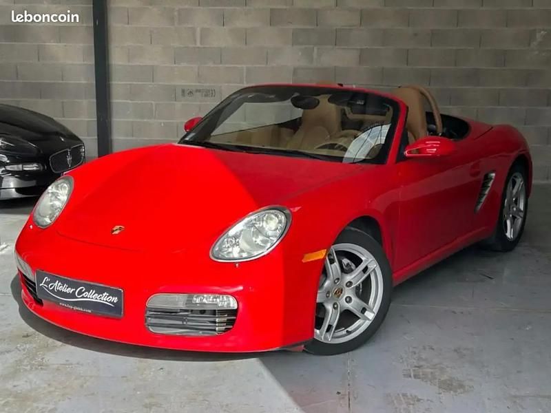 Rouge Occasion 2007 Porsche Boxster Cabriolet | 28 990 € - Image 1/4