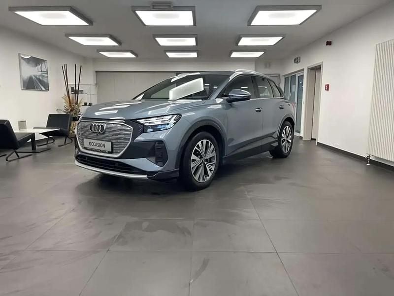 Bleu Utilisé 2021 Audi Q4 e-tron Advanced Plus SUV | 29 641 € (Prix juste) - Image 1/4