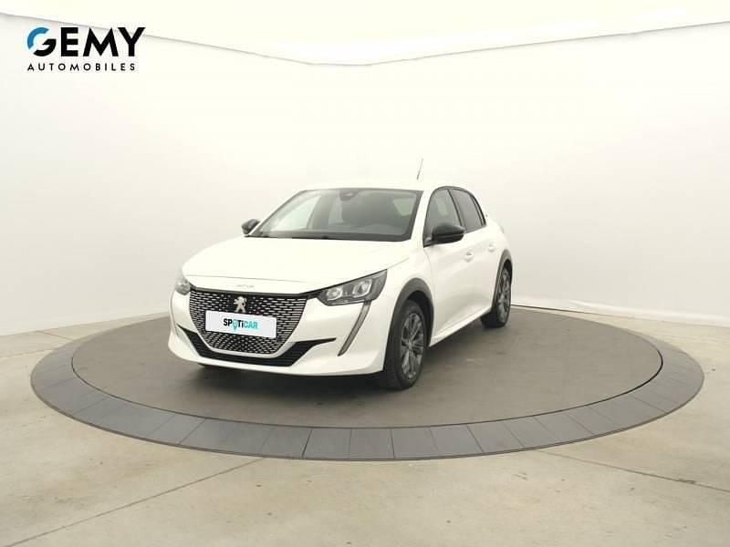 Occasion Peugeot e-208 Style 100 kW (136 ch) 2022 Blanc Citadine