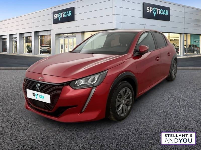 Rouge Utilisé 2020 Peugeot e-208 Allure Citadine | 12 990 € (Prix juste) - Image 1/3