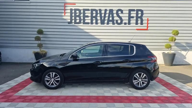 Noir Utilisé 2019 Peugeot 308 Allure Berline | 10 990 € (Super prix) - Image 1/4