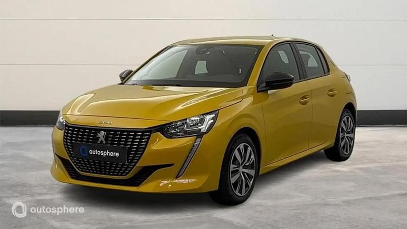Jaune Utilisé 2023 Peugeot 208 Active Citadine | 13 999 € (Prix juste) - Image 1/4