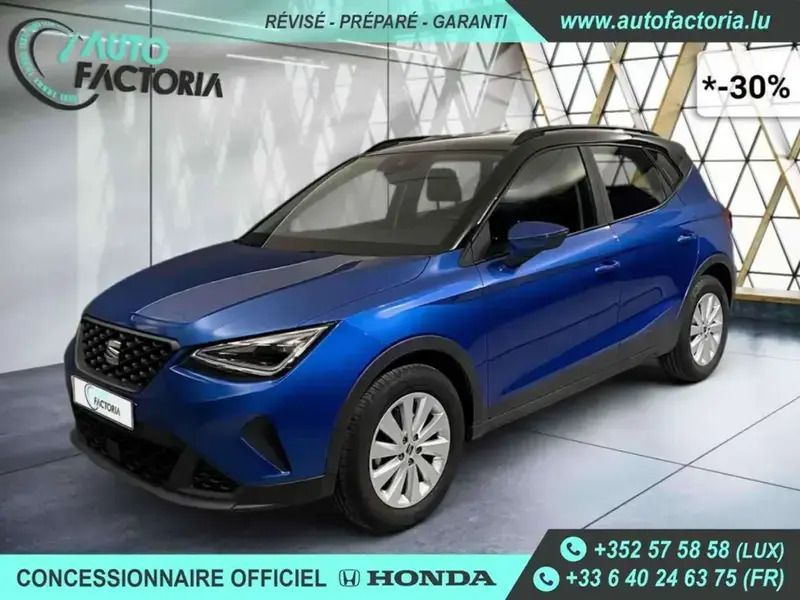 Bleu Utilisé 2024 Seat Arona SUV | 19 990 € (Prix juste) - Image 1/4