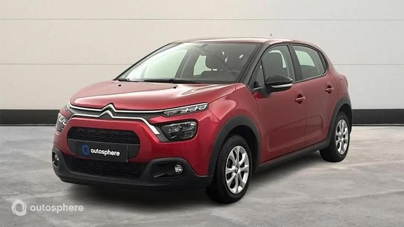 Rouge Utilisé 2023 Citroën C3 Citadine | 12 799 € (Prix juste) - Image 1/4