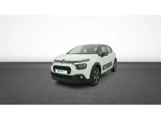 Blanc Utilisé 2022 Citroën C3 Shine Citadine | 10 989 € (Prix juste) - Image 1/4