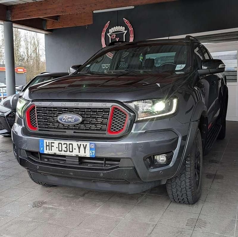 Occasion Ford Ranger 218 ch (160 kW) 2020 Gris Pick-up