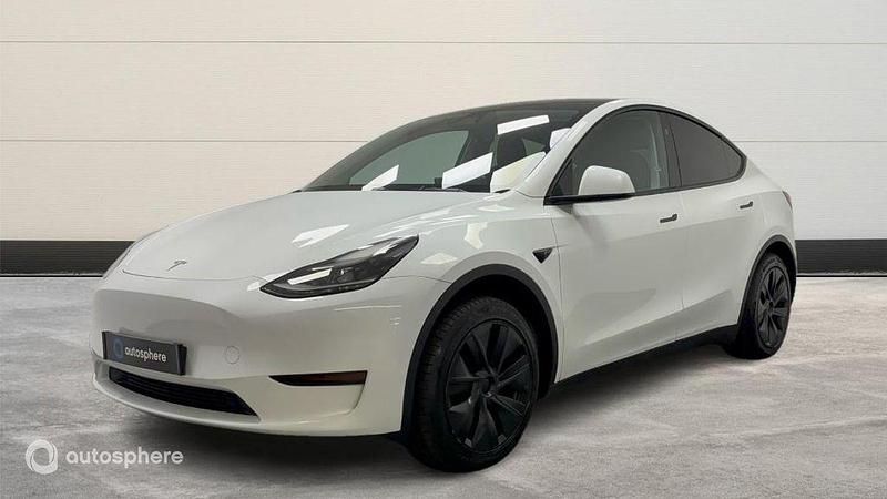 Blanc Utilisé 2025 Tesla Model Y Long Range RWD SUV | 43 699 € (Prix assez cher) - Image 1/4