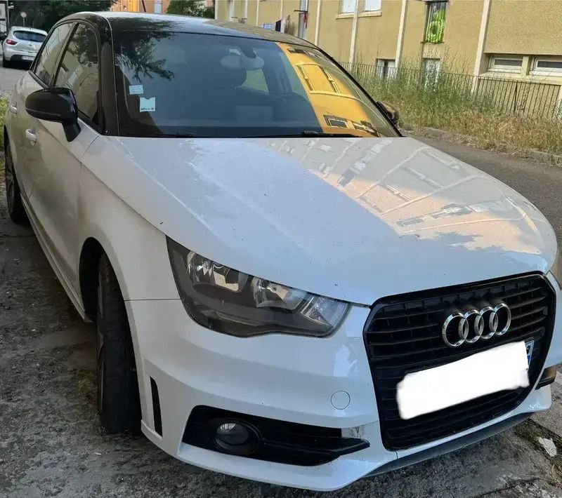 Blanc Utilisé 2015 Audi A1 Sportback S-Line Citadine | 10 600 € (Prix juste) - Image 1/4