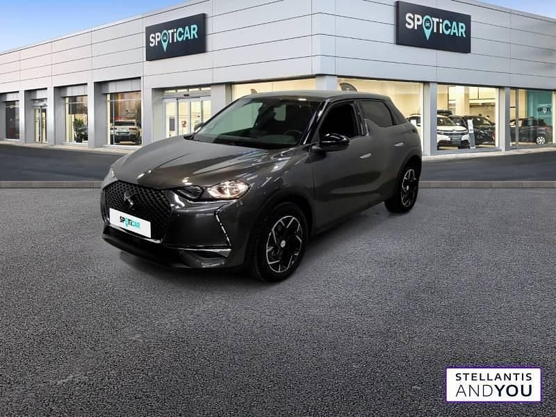 Gris Utilisé 2021 DS Automobiles DS3 Crossback E-Tense So Chic SUV | 17 990 € (Prix juste) - Image 1/4
