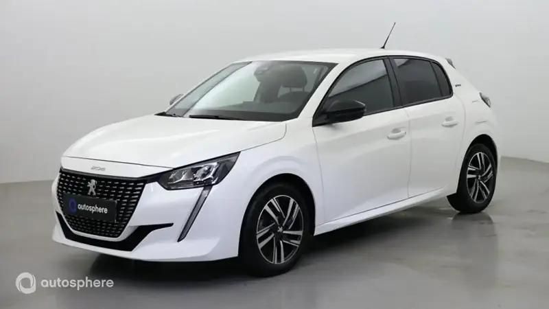 Blanc Utilisé 2023 Peugeot 208 Style Citadine | 13 499 € (Bon prix) - Image 1/4