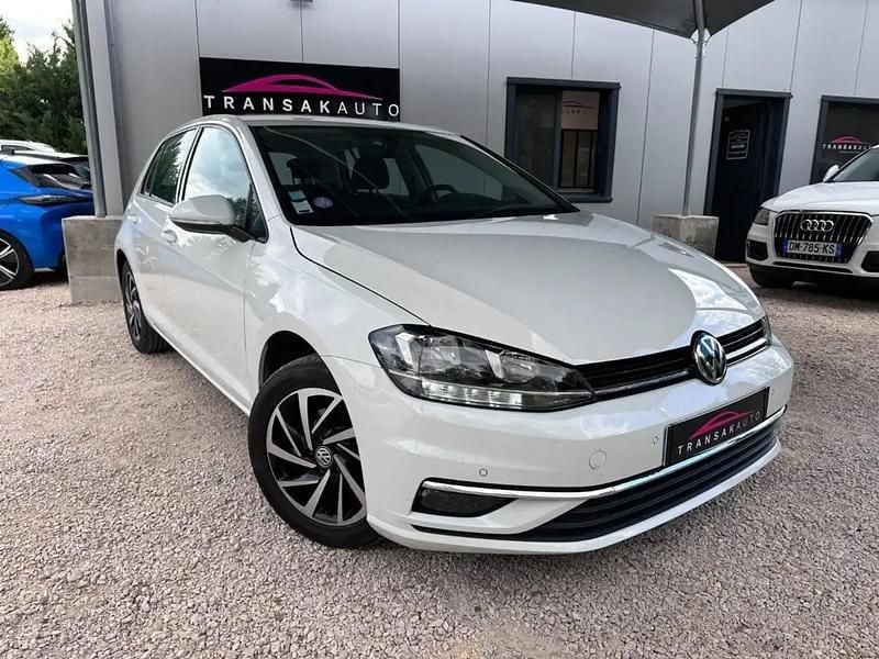 Blanc Utilisé 2019 VW Golf VII Berline | 14 490 € (Bon prix) - Image 1/4