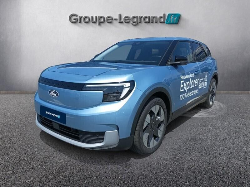 Bleu Nouvelle 2025 Ford Explorer Extended Range SUV | 42 990 € (Prix juste) - Image 1/4