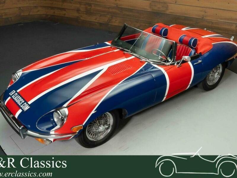 Bleu Utilisé 1970 Jaguar E-Type Cabriolet | 129 950 € - Image 1/4