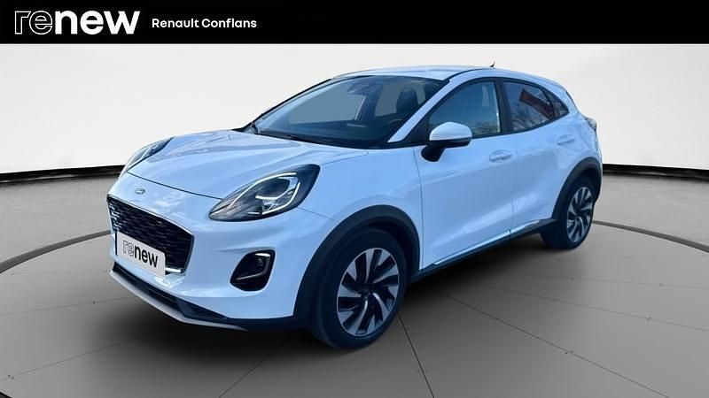 Blanc Occasion 2023 Ford Puma Titanium SUV | 16 890 € (Bon prix) - Image 1/4