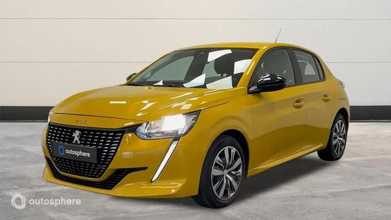 Jaune Utilisé 2023 Peugeot 208 Active Citadine | 13 999 € (Prix juste) - Image 1/4