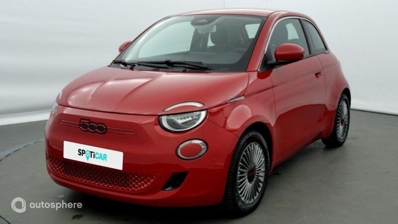 Rouge Utilisé 2023 Fiat 500e Red Berline | 14 280 € (Bon prix) - Image 1/4