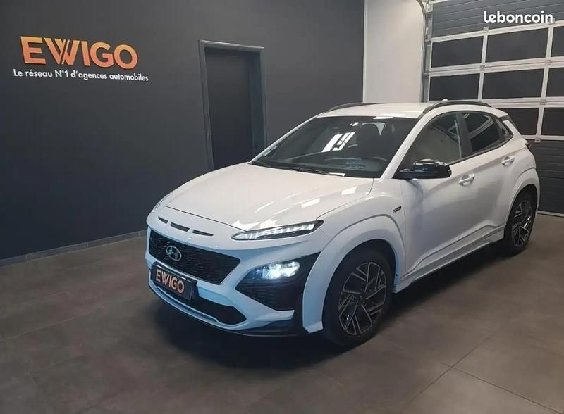 Blanc Utilisé 2022 Hyundai Kona N Line SUV | 17 990 € (Bon prix) - Image 1/4