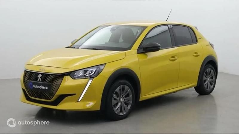 Jaune Utilisé 2022 Peugeot e-208 Style Citadine | 14 999 € (Bon prix) - Image 1/4