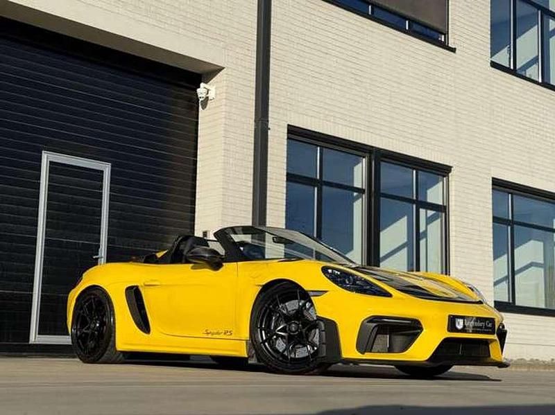 Occasion Porsche 718 Spyder 500 ch (367 kW) 2024 Jaune Cabriolet