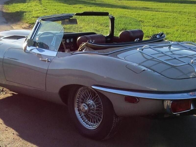 Occasion Jaguar E-Type 209 ch (153 kW) 1971 Beige Cabriolet