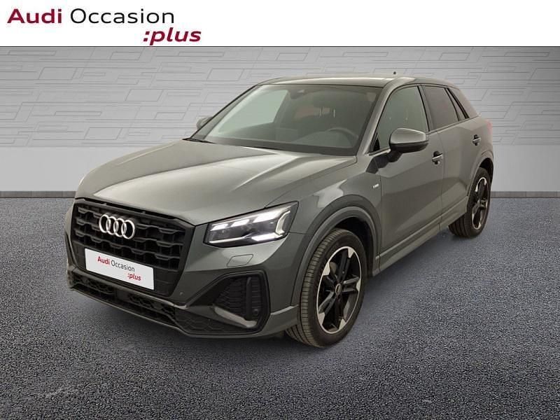 Gris daytona nacré Occasion 2022 Audi Q2 S-line plus SUV | 31 890 € - Image 1/4