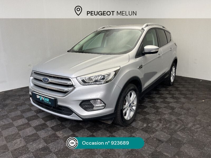 Gris Utilisé 2018 Ford Kuga Business Edition SUV | 13 980 € (Bon prix) - Image 1/4
