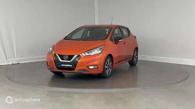 Orange Utilisé 2017 Nissan Micra Acenta Citadine | 10 499 € (Prix juste) - Image 1/4