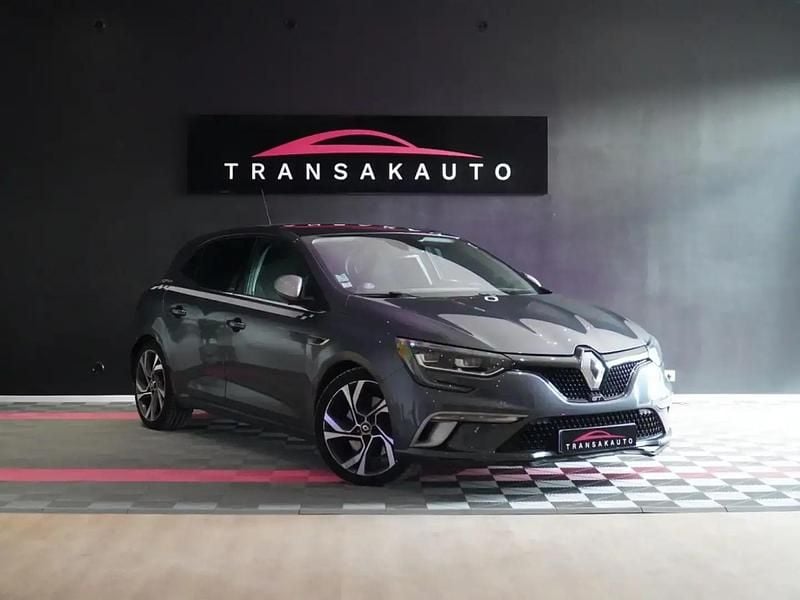 Gris Occasion 2018 Renault Mégane IV GT Berline | 15 490 € (Bon prix) - Image 1/4