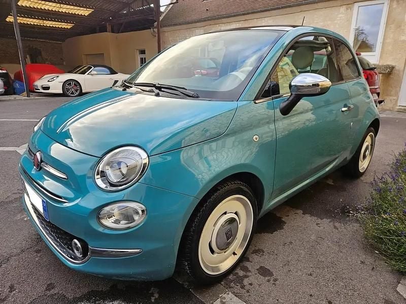 Bleu Occasion 2017 Fiat 500 Berline | 9 900 € (Prix juste) - Image 1/4