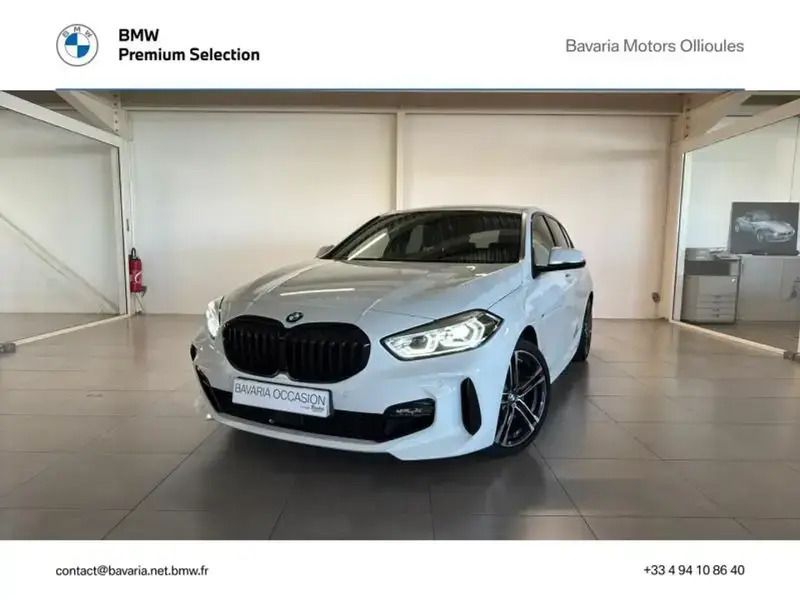 Blanc Utilisé 2023 BMW 120 M Sport Citadine | 32 790 € (Bon prix) - Image 1/4