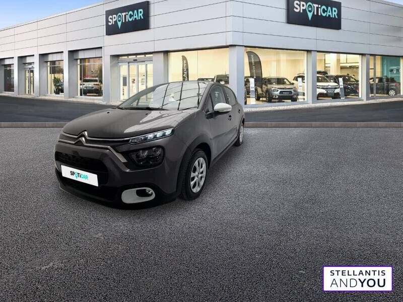 Gris Utilisé 2023 Citroën C3 PureTech Citadine | 11 890 € (Bon prix) - Image 1/4