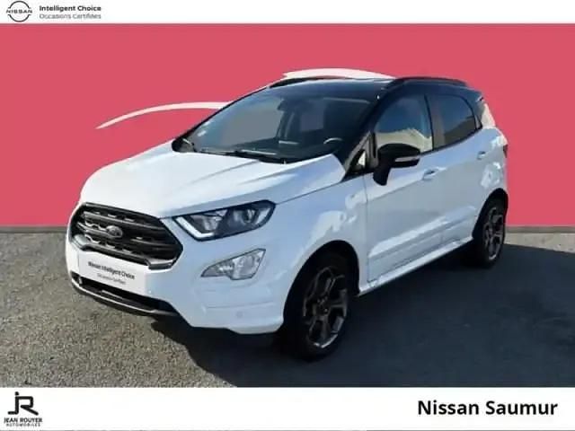 Blanc glacier Occasion 2020 Ford Ecosport ST-Line SUV | 13 490 € (Prix juste) - Image 1/4
