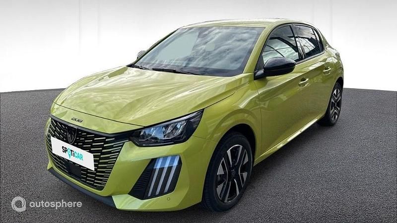 Jaune Occasion 2025 Peugeot e-208 Allure Citadine | 35 900 € - Image 1/4