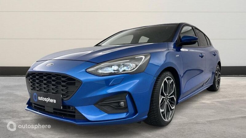 Bleu Utilisé 2019 Ford Focus ST-Line Berline | 21 990 € - Image 1/4