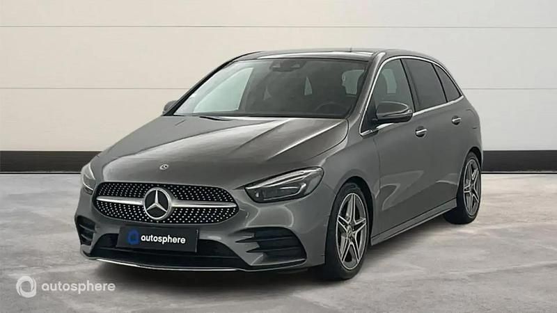 Gris Utilisé 2020 Mercedes B180 AMG line Monospace | 26 999 € (Prix assez cher) - Image 1/4