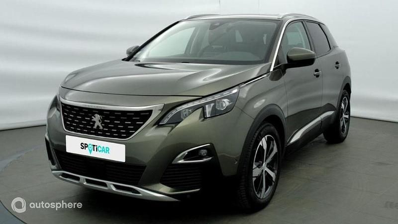 Gris Utilisé 2019 Peugeot 3008 Allure SUV | 14 769 € (Prix juste) - Image 1/4