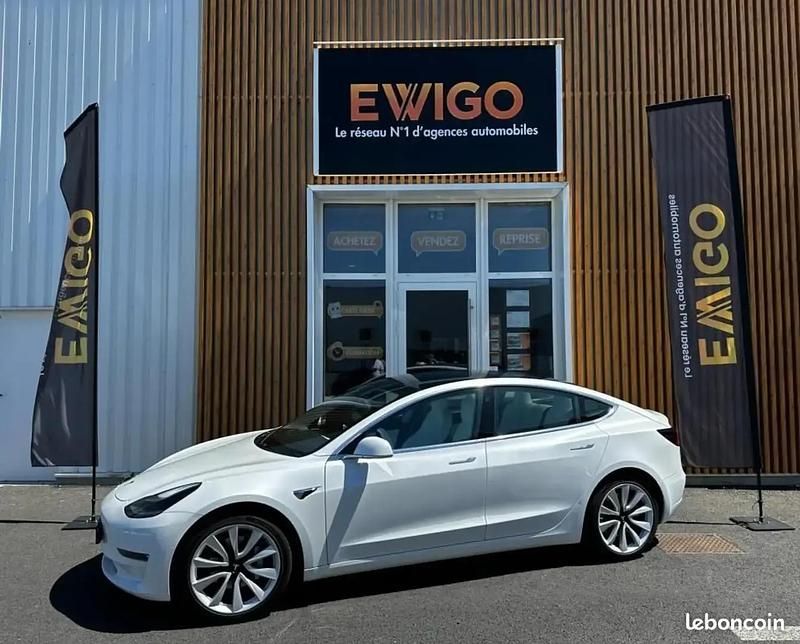Blanc Utilisé 2020 Tesla Model 3 Long Range AWD Berline | 27 980 € (Super prix) - Image 1/4