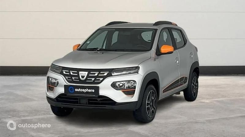 Gris Occasion 2021 Dacia Spring Comfort Plus Citadine | 9 999 € (Prix assez cher) - Image 1/4