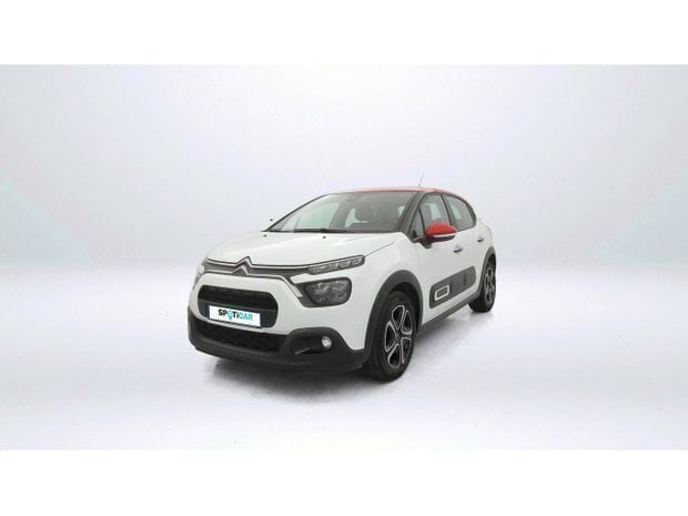 Blanc Utilisé 2022 Citroën C3 Shine Citadine | 11 445 € (Prix juste) - Image 1/4