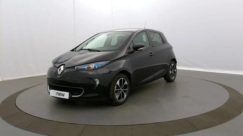 Noir Utilisé 2018 Renault Zoe Intens Citadine | 7 590 € (Prix juste) - Image 1/4