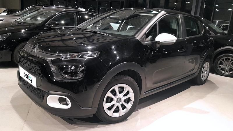 Noir Utilisé 2021 Citroën C3 PureTech Berline | 7 990 € - Image 1/4