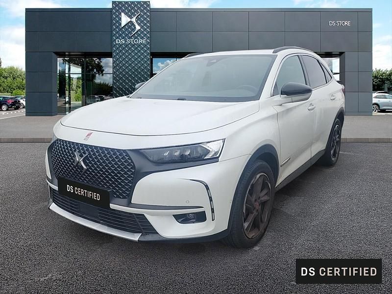 Blanc Utilisé 2021 DS Automobiles DS7 Crossback Performance Line Plus SUV | 26 990 € (Bon prix) - Image 1/4