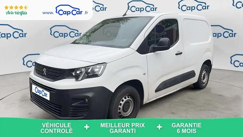 Blanc Utilisé 2020 Peugeot Partner Monospace | 8 990 € - Image 1/4
