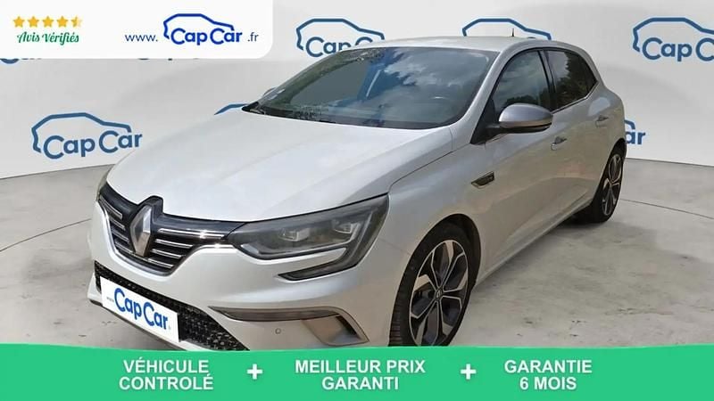 Blanc Utilisé 2017 Renault Mégane GT Line GT-Line Berline | 10 990 € (Super prix) - Image 1/4