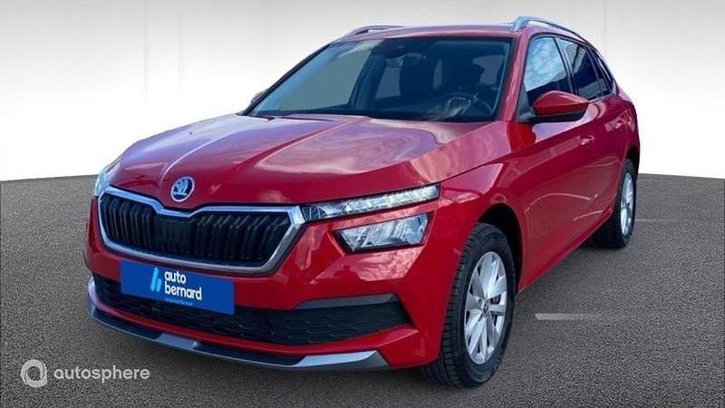 Rouge Utilisé 2024 Skoda Kamiq Ambition SUV | 20 490 € (Prix juste) - Image 1/4