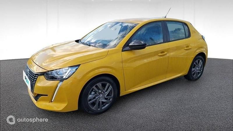 Jaune Occasion 2022 Peugeot 208 Active Citadine | 12 978 € (Prix juste) - Image 1/4