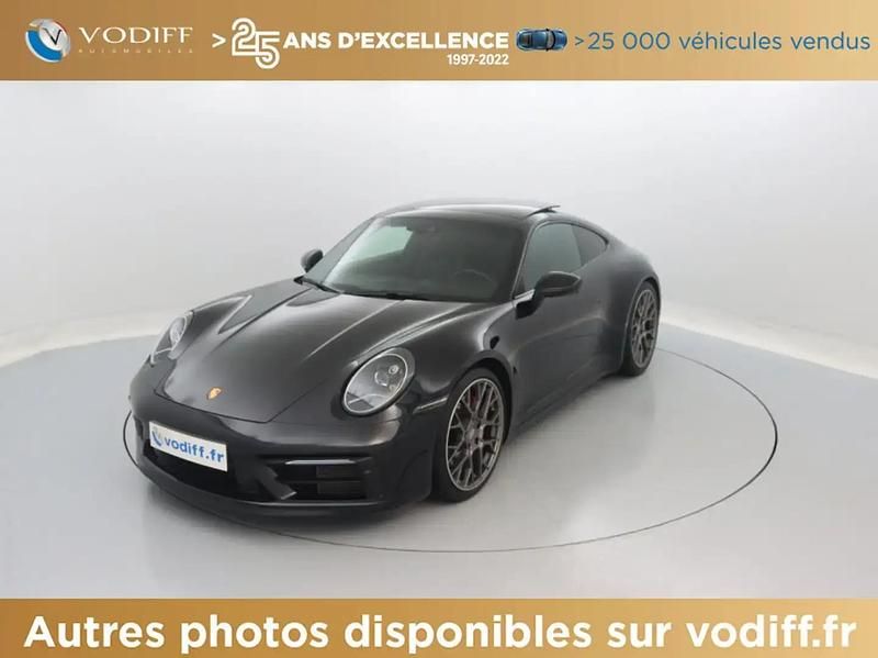 Noir Utilisé 2021 Porsche 911 Carrera 4S Coupé | 146 950 € - Image 1/4