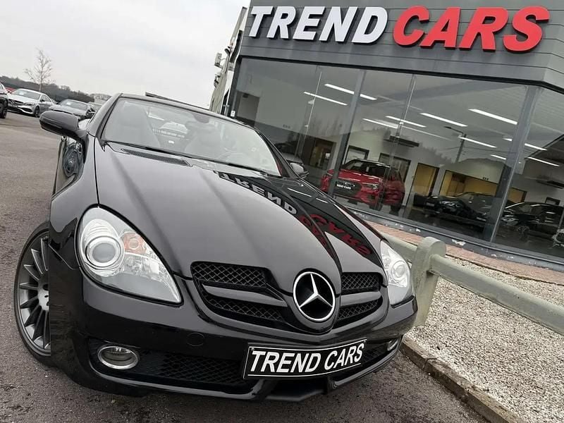 Noir Occasion 2009 Mercedes SLK200 AMG Cabriolet | 15 999 € - Image 1/4