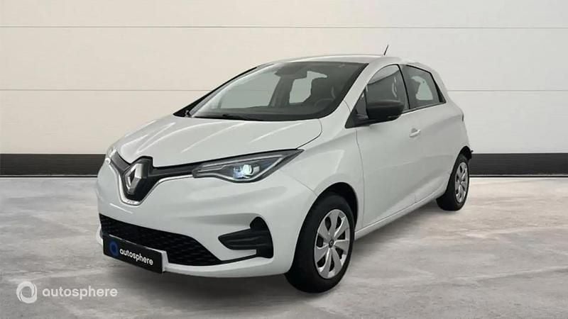 Blanc Utilisé 2020 Renault Zoe Life Citadine | 6 499 € (Super prix) - Image 1/4