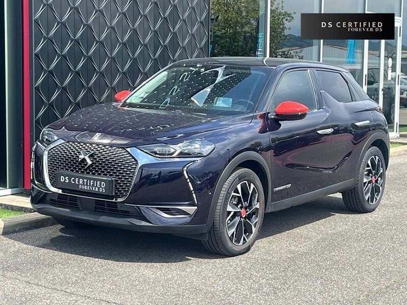 Bleu Utilisé 2021 DS Automobiles DS3 Crossback E-Tense SUV | 16 990 € (Prix juste) - Image 1/4